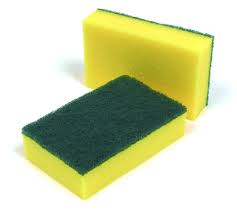 [SPONGE/SCOURER-UC18] NAB Clean Sponge Scourer Prem x 10