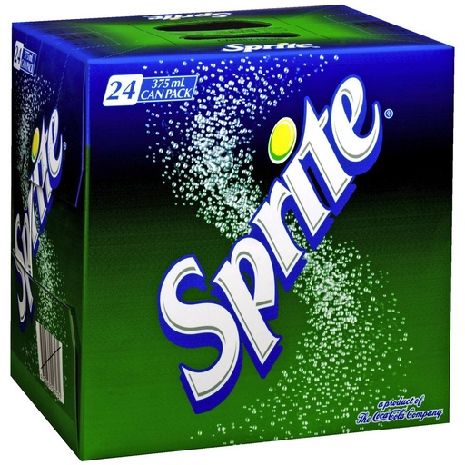 [SPRITE/CANS-B] Sprite 375ml x 24