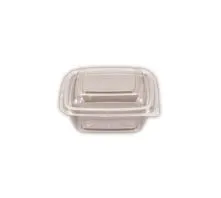 [SHOWBOWL250MLSQ-UC5] Square Show Bowls With Dome Lids 250ml x 50