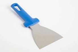 [GI-AC-STP31-U] Stainless Steel Flexible Scraper 10x9cm