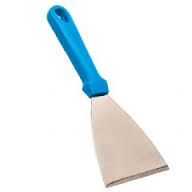 [GI-AC-ST4M-U] Stainless Steel Flexible Triangular Scraper 11x10cm