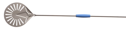 [GI-I-17F-U] Stainless Steel Round Perforated Pizza Peel 17cm