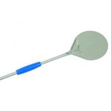 [GI-I-20-U] Stainless Steel Round Pizza Peel 20cm - 150cm Handle