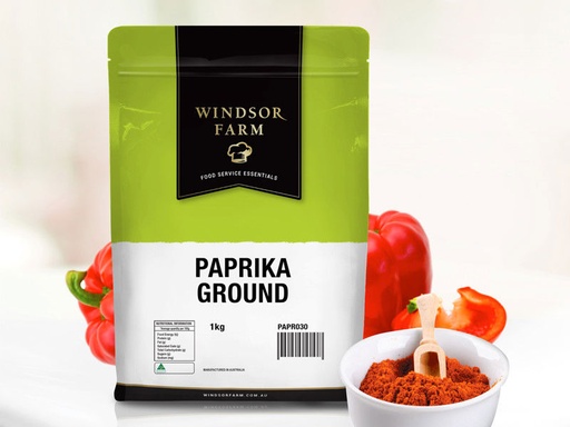 [PAPRIKA1KG-UC10] Windsor Farm - Paprika Ground 1kg