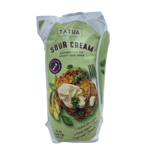 [SRCREAM1LT-UC12] Tatua Long Life Sour Cream 1kg
