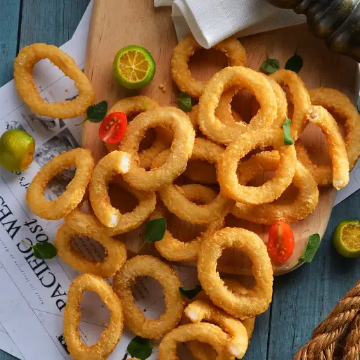 [SQUID/TEMPURA-UC5] Tempura Squid Rings 1kg