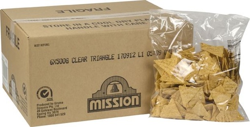[CORNCHIPS/ROSITA-B] Triangle Corn Chips 750gm x 6