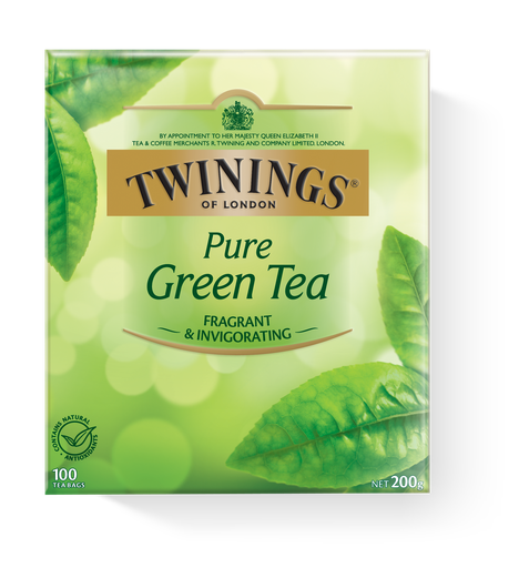 [TWININGS04-B] Twinings- Pure Green Tea 10pc x 12