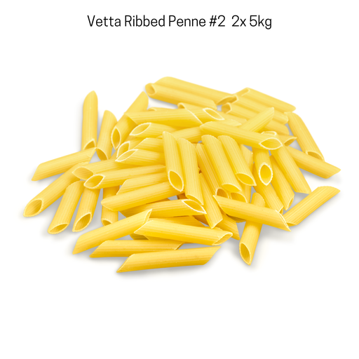 [VETPASPEN10KG-B] Vetta- Ribbed Penne #2 5kg x 2