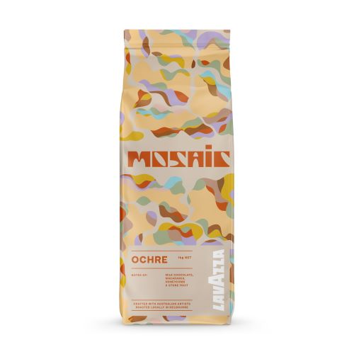 [LVZMOSOCH-B] Lavazza- Mosaic Ochre Coffee Beans 1kg x 10